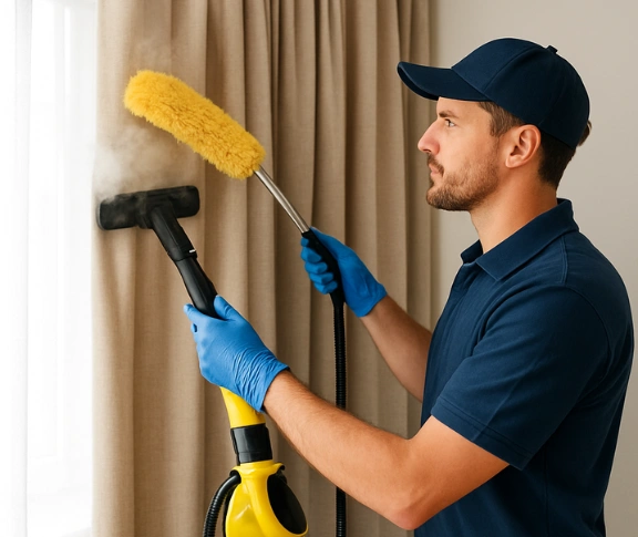 Emergency same-day curtain stain removal crestmead Matty Curtain Cleaning