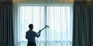 Commercial curtain stain removal service crestmead hotels offices restaurants